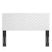 Modway Mercy Chevron Tufted Performance Velvet Headboard Bedroom Furniture - View 15