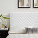Modway Mercy Chevron Tufted Performance Velvet Headboard Bedroom Furniture - View 12