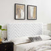 Modway Mercy Chevron Tufted Performance Velvet Headboard Bedroom Furniture - View 10