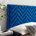 Mercy Chevron Tufted Performance Velvet Headboard - view 31