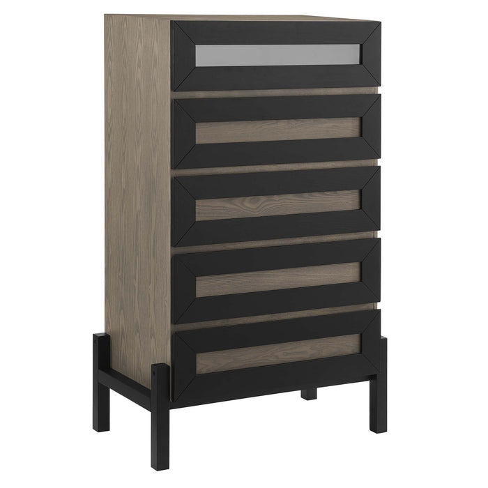 Modway Merritt Chest Living Room Furniture in Brown