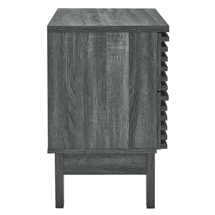 Modway Render Two-Drawer Nightstand Bedroom Furniture - Close-Up