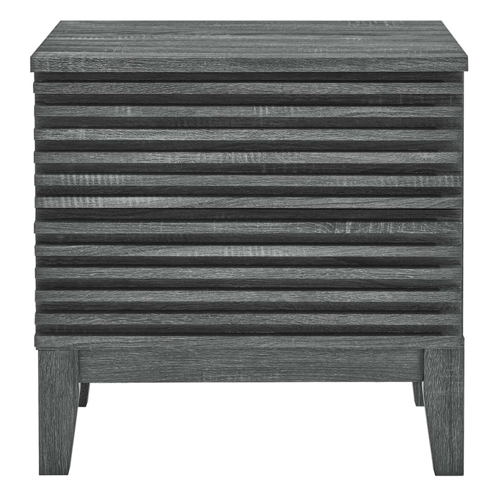 Modway Render Two-Drawer Nightstand Bedroom Furniture - Lifestyle View