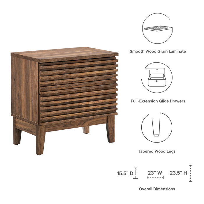 Modway Render Two-Drawer Nightstand Bedroom Furniture - View 14