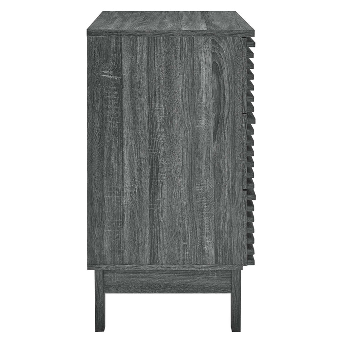Modway Render 3-Drawer Bachelor's Chest Living Room Furniture - Close-Up