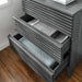 Modway Render 3-Drawer Bachelor's Chest Living Room Furniture in Black - Detail View