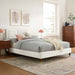 Modway Sofia Channel Tufted Performance Velvet Platform Bed With Wood and Gold Legs Bedroom Furniture - View 29