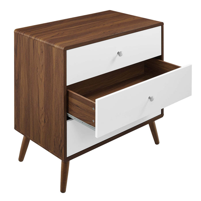 Modway Transmit 3-Drawer Chest Living Room Furniture - Dimensions