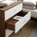 Modway Transmit 3-Drawer Chest Living Room Furniture in White - Detail View