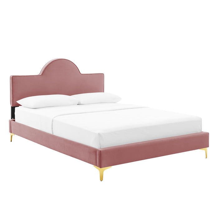 Sunny Performance Velvet Bed