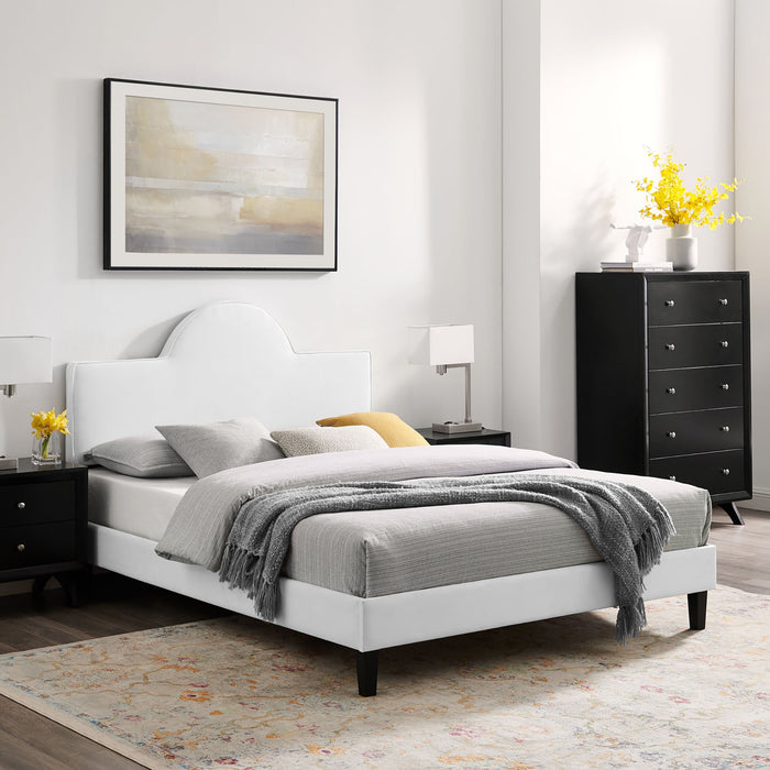Soleil Performance Velvet Bed