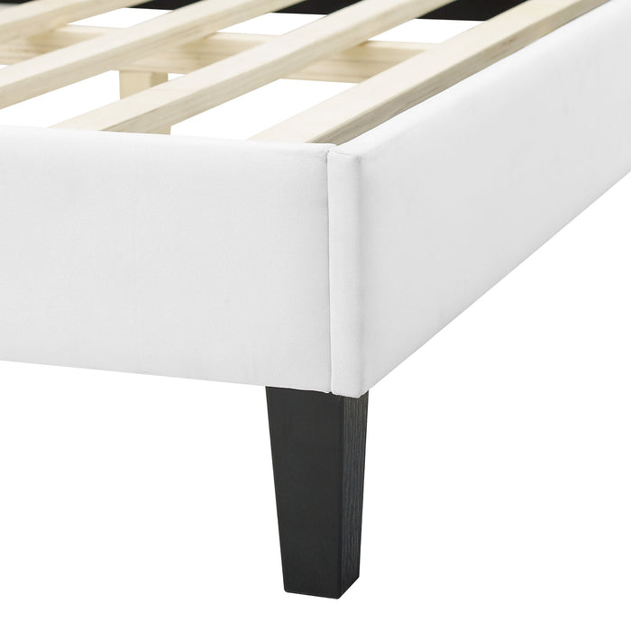 Soleil Performance Velvet Bed