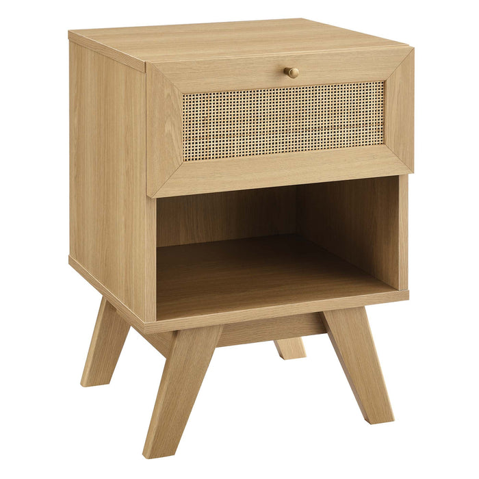 Modway Soma 1-Drawer Nightstand Bedroom Furniture in Brown
