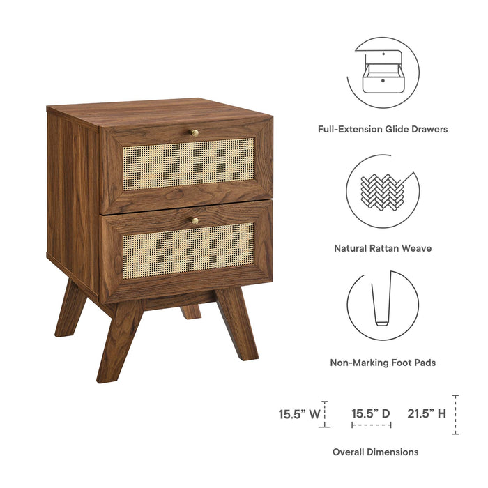 Modway Soma 2-Drawer Nightstand Bedroom Furniture - Installation View