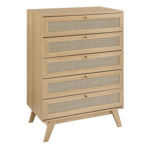 Modway Soma 5-Drawer Chest Living Room Furniture in Brown