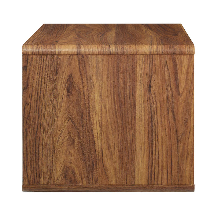 Modway Transmit Wall Mount Nightstand Bedroom Furniture - Lifestyle View