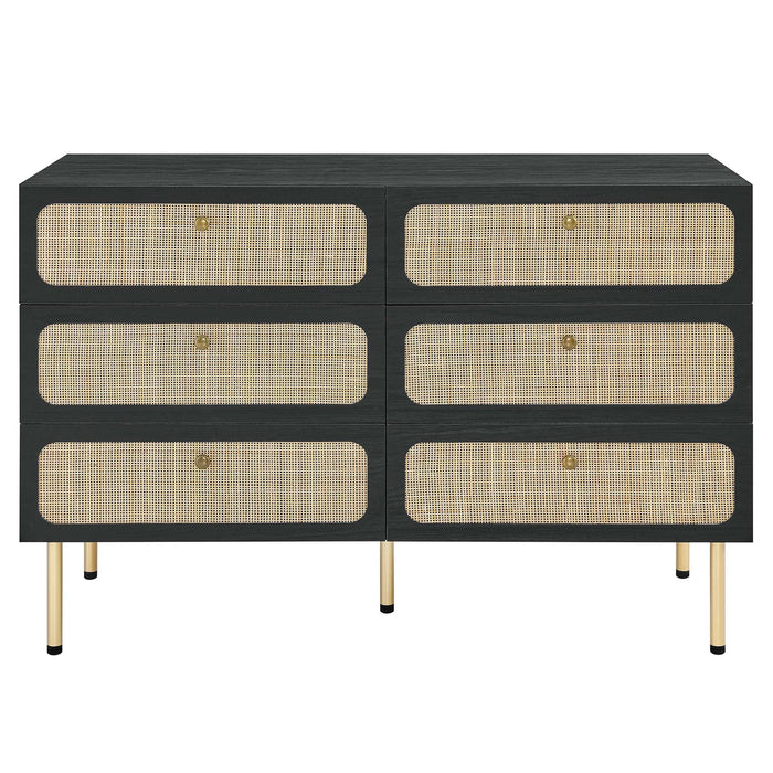 Chaucer 6-Drawer Compact Dresser