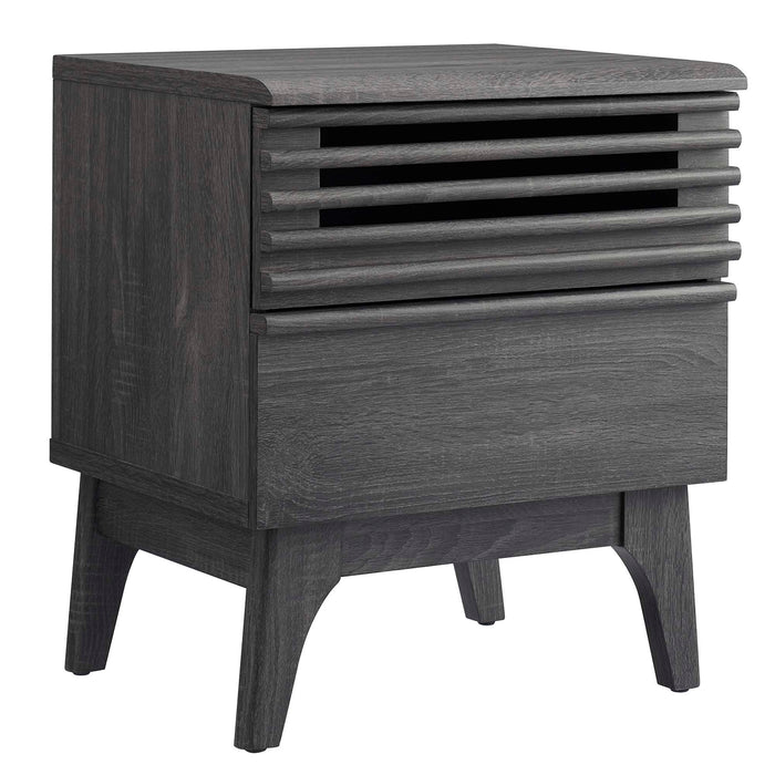 Modway Render Nightstand Bedroom Furniture in Black