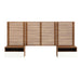 Modway Render Wall Mount Headboard and Modern Nightstands Bedroom Furniture - View 11