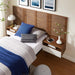 Modway Render Wall Mount Headboard and Modern Nightstands Bedroom Furniture - Features