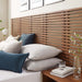 Modway Render Wall Mount Headboard and Modern Nightstands Bedroom Furniture - Close-Up