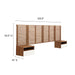 Modway Render Wall Mount Headboard and Modern Nightstands Bedroom Furniture - View 15