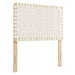 Modway Sparta Weave Vegan Leather Headboard Bedroom Furniture - View 117