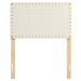 Modway Sparta Weave Vegan Leather Headboard Bedroom Furniture - Dimensions