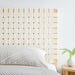 Modway Sparta Weave Vegan Leather Headboard Bedroom Furniture - Close-Up