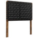 Modway Sparta Weave Vegan Leather Headboard Bedroom Furniture - View 118