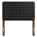 Modway Sparta Weave Vegan Leather Headboard Bedroom Furniture - View 21
