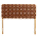 Modway Sparta Weave Vegan Leather Headboard Bedroom Furniture - View 45