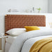Modway Sparta Weave Vegan Leather Headboard Bedroom Furniture - View 40