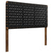 Modway Sparta Weave Vegan Leather Headboard Bedroom Furniture - View 122