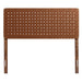 Modway Sparta Weave Vegan Leather Headboard Bedroom Furniture - View 59