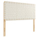 Modway Sparta Weave Vegan Leather Headboard Bedroom Furniture - View 125