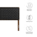 Modway Sparta Weave Vegan Leather Headboard Bedroom Furniture - View 76