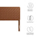 Modway Sparta Weave Vegan Leather Headboard Bedroom Furniture - View 83