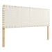 Modway Sparta Weave Vegan Leather Headboard Bedroom Furniture - View 129