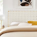 Modway Sparta Weave Vegan Leather Headboard Bedroom Furniture - View 92