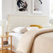 Modway Sparta Weave Vegan Leather Headboard Bedroom Furniture - View 89