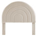 Modway Solana Arched Performance Velvet Headboard Bedroom Furniture - Lifestyle View