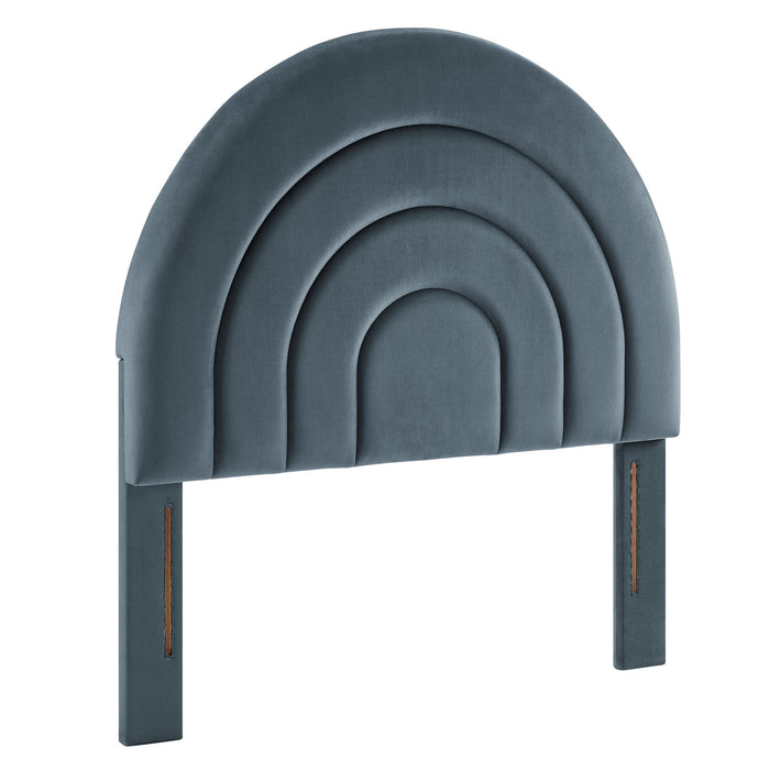 Modway Solana Arched Performance Velvet Headboard Bedroom Furniture - View 125