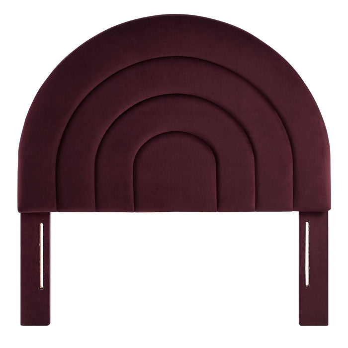 Modway Solana Arched Performance Velvet Headboard Bedroom Furniture - View 23