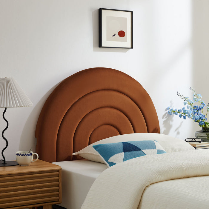 Modway Solana Arched Performance Velvet Headboard Bedroom Furniture - View 25