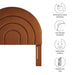 Modway Solana Arched Performance Velvet Headboard Bedroom Furniture - View 26