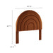 Modway Solana Arched Performance Velvet Headboard Bedroom Furniture - View 27