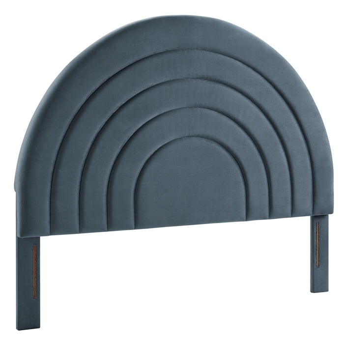 Modway Solana Arched Performance Velvet Headboard Bedroom Furniture - View 129