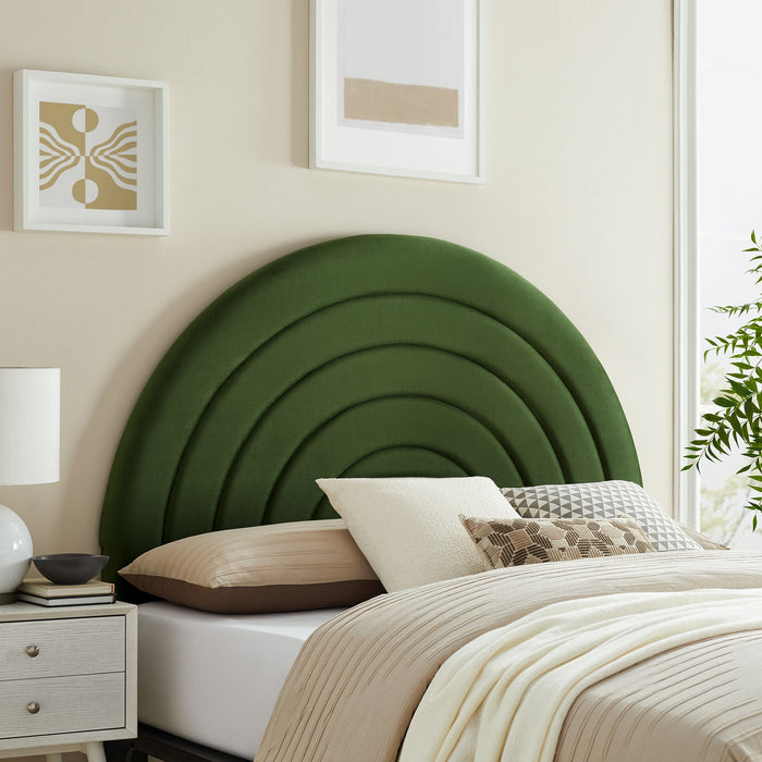 Modway Solana Arched Performance Velvet Headboard Bedroom Furniture - View 43