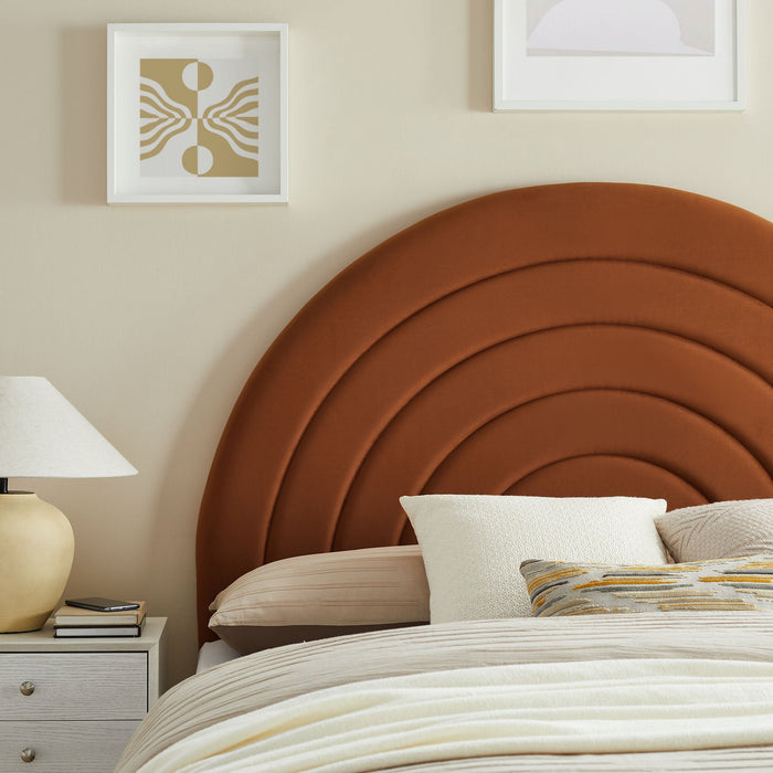 Modway Solana Arched Performance Velvet Headboard Bedroom Furniture - View 58